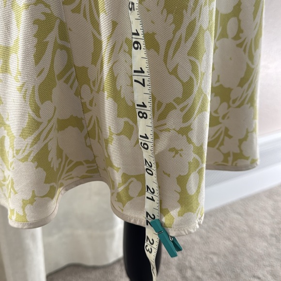 Ann Taylor 4P Silk A line skirt - Picture 7 of 9